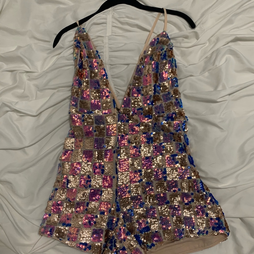 Forever 21 Sequence Romper